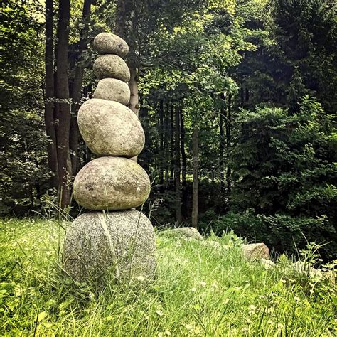 Stone Tower Stock Image Image Of Grass Boulders Tower 42654845