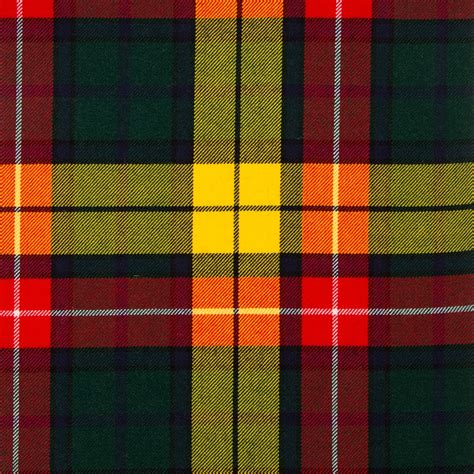 Buchanan Modern Medium Weight Tartan Fabric Lochcarron Of Scotland