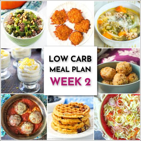 Simple Low Carb Meal Plan Week 2 Easy Recipes And Dieting Tips