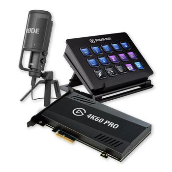 This article reproduces the printed elgato stream deck quick start guide. Elgato Game Capture 4K60 Pro + Stream Deck + Rode NT USB Mic Pro Streaming/Capture Bundle ...