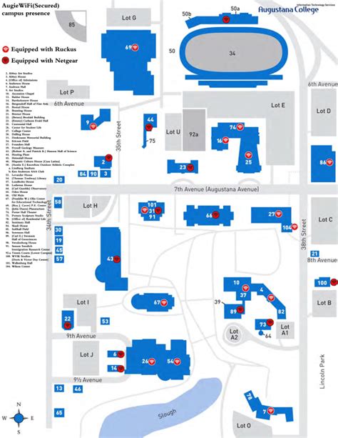 Augustana University Campus Map Zip Code Map