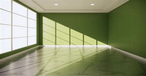 Empty Room With An Interior Green Wall Background 2018519 Stock Video At Vecteezy Vlr Eng Br