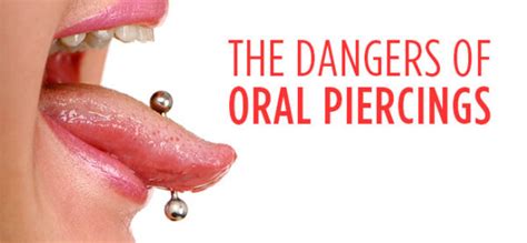 The Dangers Of Oral Piercings Smiles Orthodontics Wichita