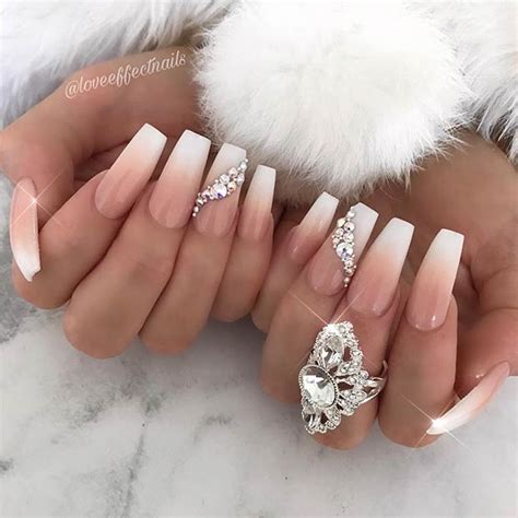 28 Stunning Nail Designs For Coffin Shaped Nails Hatinews
