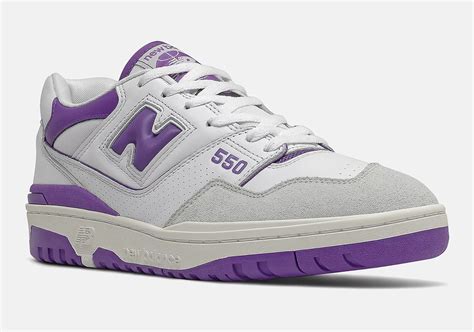 New Balance 550 White Purple Bb550wr1 Release Info