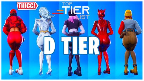 Thicc Fortnite Skins Tier List Ultimate Ranking