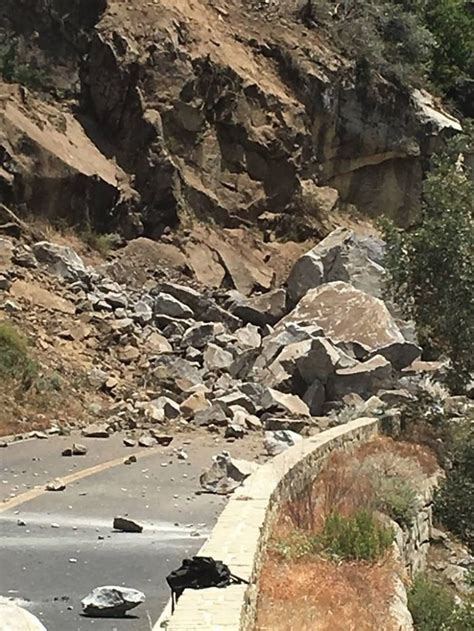 Highway 140 Closed Into Yosemite Due To Rock Slide Sierra News Online