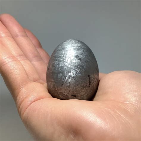 Gibeon Meteorite Egg Carving Rocks And Gems Canada