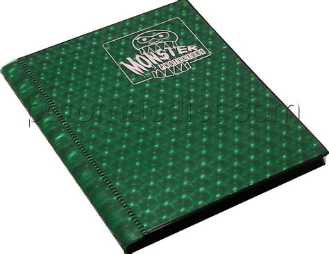 Monster Binder 2 Pocket Green Potomac Distribution