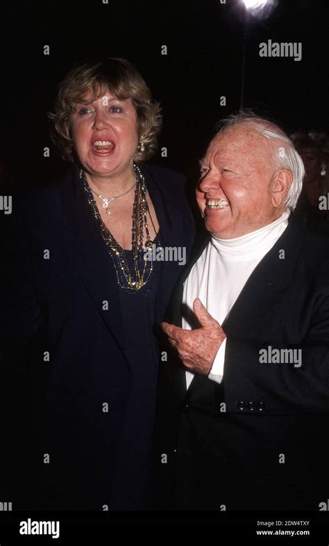 Mickey Rooney Wife Jan Rooney Circa 1995 File Reference 34000