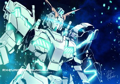 Unicorn Gundam Gundam And 1 More Drawn By Fukairyosuke Danbooru
