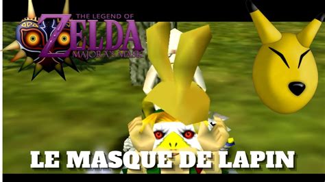 ⚔️ Zelda Majoras Mask 100 ⚔️ Obtenir Le Masque Du Lapin Fr 13