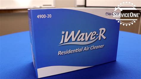 Indoor Air Quality Solutions Iwave R Unboxing Serviceone Youtube