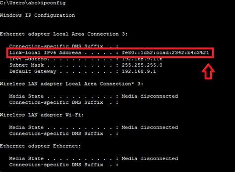 how to ping ipv6 address from windows and linux cli