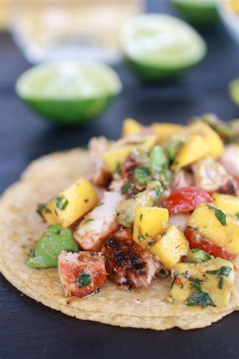 Cut the fish fillets in half lengthways, so you have long fingers, and arrange in a shallow roasting tin. Mahi Mahi Fish Tacos with Chipotle Mango Salsa. - Half ...