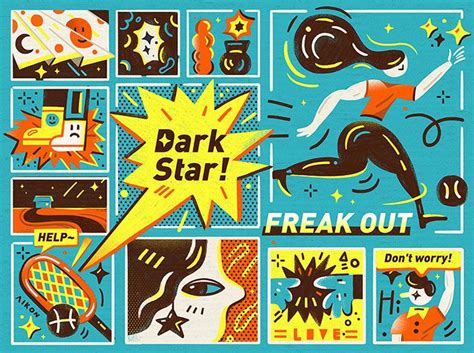 25 Fantastic Comic Style Illustrations Bashooka Comic Styles Dark