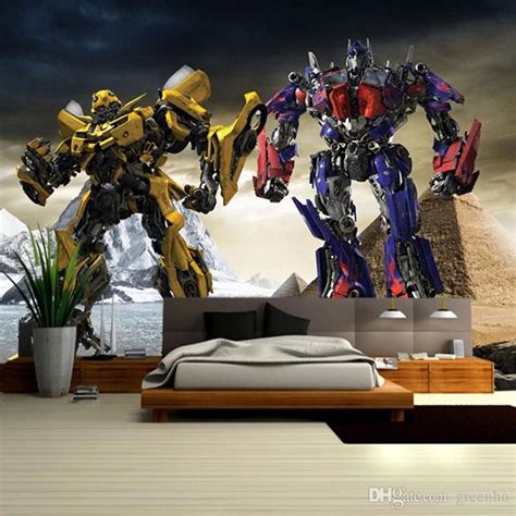 Check out our transformers theme selection for the very best in unique or custom, handmade pieces from our shops. 3D Transformers Photo Wallpaper Optimus Prime & Bumblebee ...