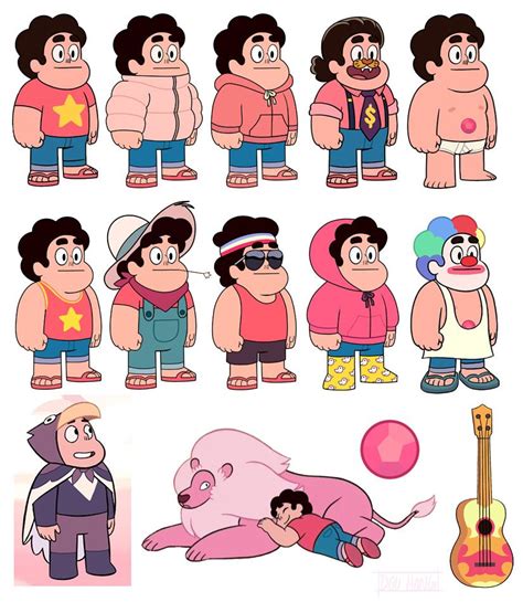 Pin By Winters Snow78 On ️ Model Character Sheets ️ Steven Universe Characters Steven
