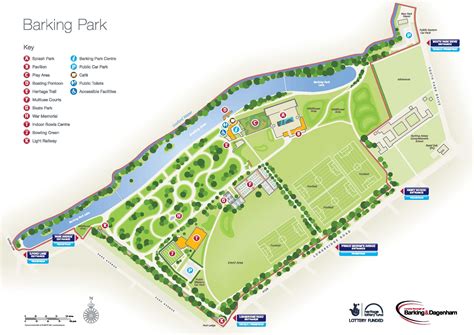 2d Pictorial Site Plan For Parks And Gardens Location Maps