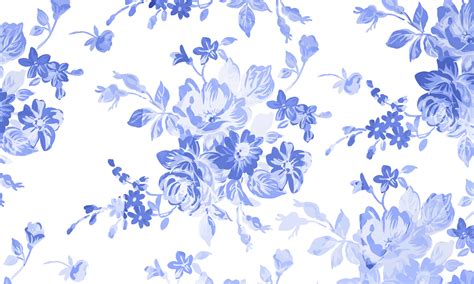 72 Blue Flower Background