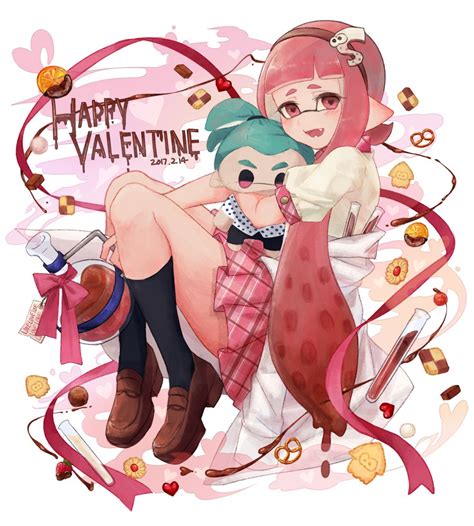 Inkling couple cuteness~ (With images) | Splatoon, True ...