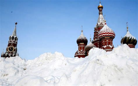 Moscow Just Had The Heaviest Snowfall Its Seen In 100 Years Travel