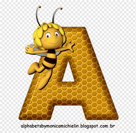 Bee Honey Bee Honeycomb Alphabet Letter Youtube Yellow Character