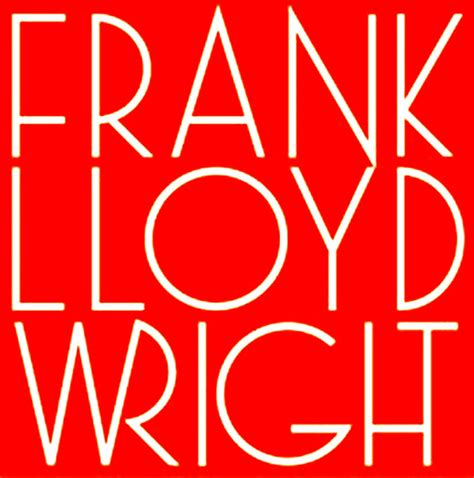 Frank Lloyd Wright Fonts