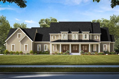 4 Bed Country Craftsman With Home Office And 3 Car Garage 360100dk