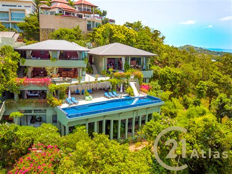 century 21 atlas stunning sea view luxury pool villa