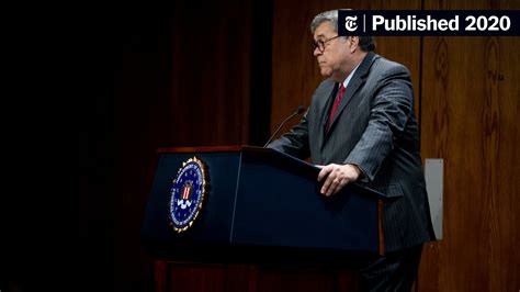 ex justice dept officials lash out at barr over flynn and stone cases the new york times