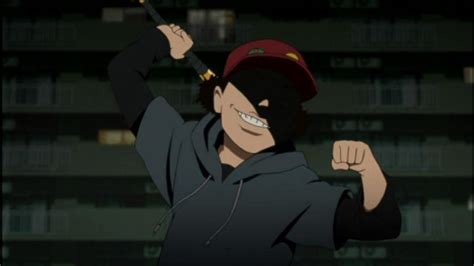 He just has a fun and pleasure from this activity. Anarchy In The Galaxy: 25 Days of Anime - #12: Paranoia Agent