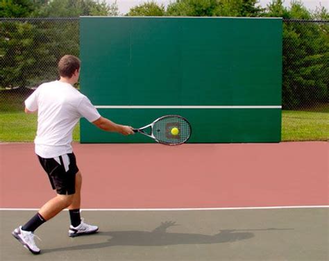 How To Use A Tennis Wall Backboard A Short Video With Some Useful