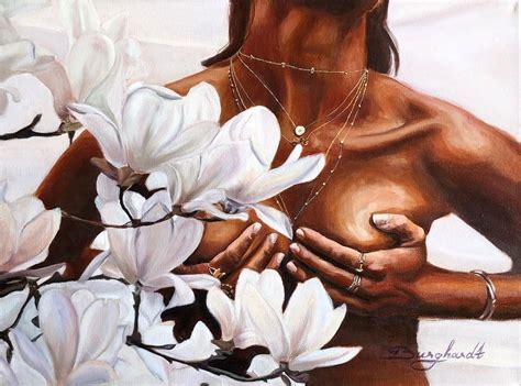 Surreal Art Painting Gold Art Painting Female Art Painting Amazing