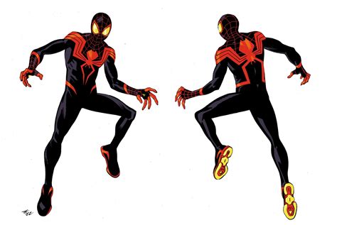 Miles Morales Costume Design By Tom Reilly 2022 Spider Verse