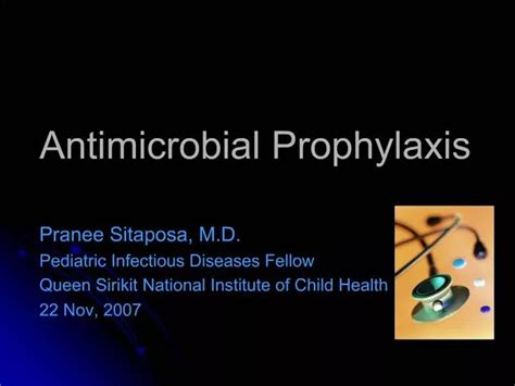 Ppt Antimicrobial Prophylaxis Powerpoint Presentation Free Download