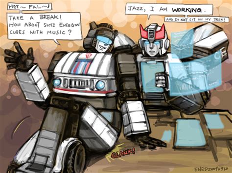 Tf Jazz And Prowl By Enedloss On Deviantart