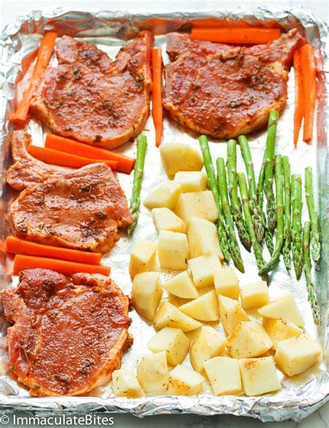Sep 12, 2018 · carefully use tongs to flip the pork chops. Oven Baked Pork Chops - Immaculate Bites | Baked pork chops oven, Easy baked pork chops, Baked pork