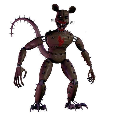 Nightmare Monster Rat V1 With Black Eyes By Pure3343 On Deviantart
