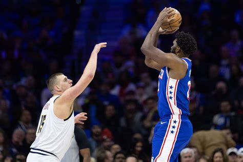 76ers News Joel Embiids Historic Streak Comes To End Vs Nuggets