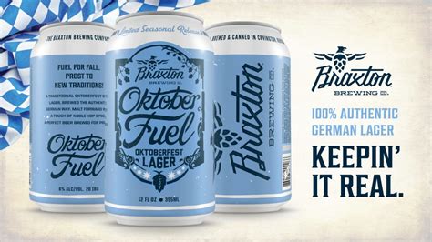 Braxton Brewing Company Releases Oktoberfest Lager In Cans Brewbound