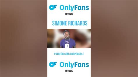 Simone Richards Onlyfans Review Youtube