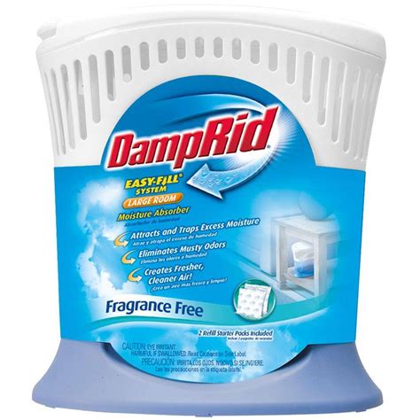 Damprid 18 Oz Disposable Moisture Absorber With Activated Charcoal