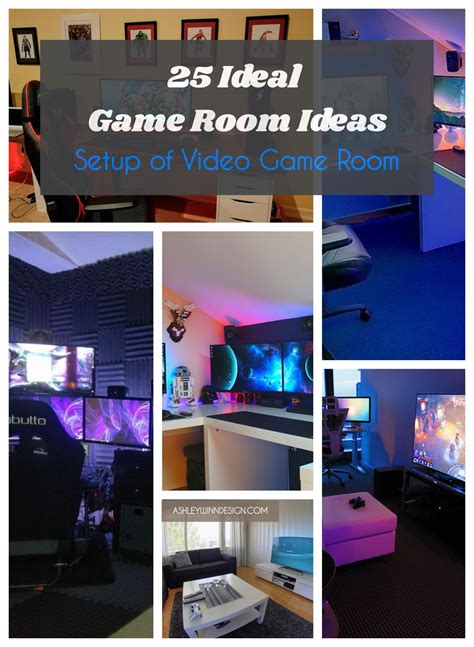 40  Best Game Room Ideas [Game Room Setup For Adults & Kids] | Video game rooms, Game room, Game 