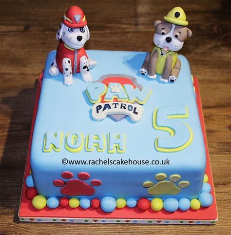 Paw Patrol Birthday Cake Boys 5th Birthday Cake With Marshall And