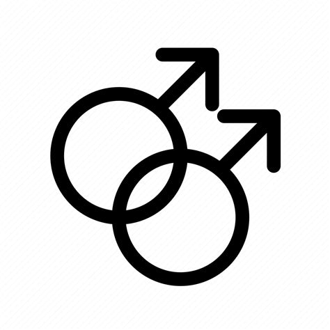 Gay Gender Gender Symbol Man Sex Icon Download On Iconfinder