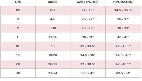 Underwear Size Chart Trueandco