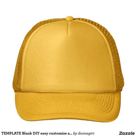 Template Blank Diy Easy Customize Add Text Photo Trucker Hat Zazzle
