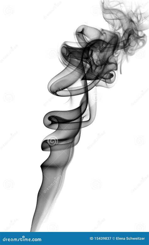 Fumo Nero Immagine Stock Immagine Di Turbinio Bastone