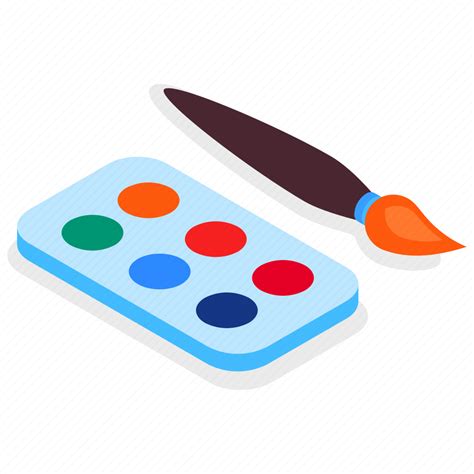Painting Brush Paints Arts Icon Download On Iconfinder